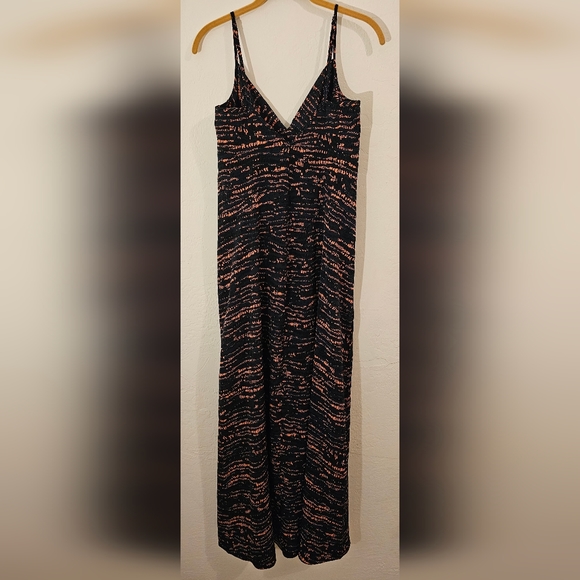 BCBGeneration long black &  orange dress size small - Picture 3 of 5